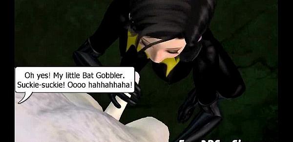 Hot 3D batgirl getting fucked hard by the joker